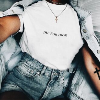 Дамска Тениска Die For Dior