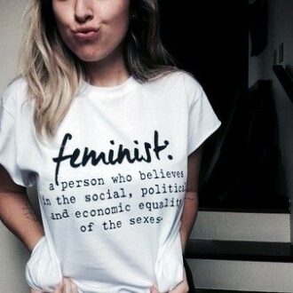 Дамска Тениска Feminism