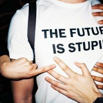 Дамска Тениска The Future Is Stupid