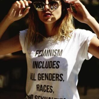 Дамска тениска Feminism Includes