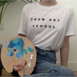 Дамска тениска From Art School
