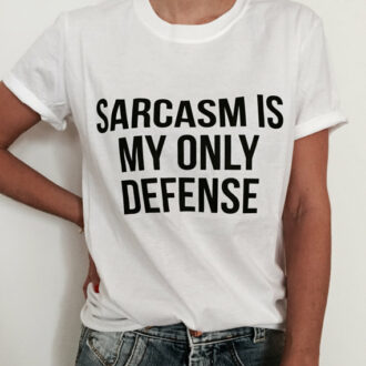 Дамска тениска Sarcasm Is My Only Defense