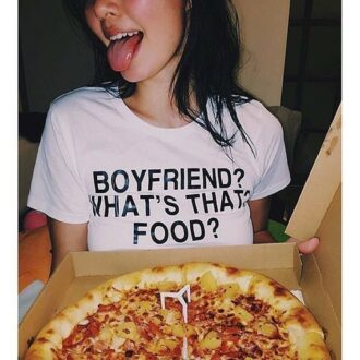Дамска тениска Boyfriend? What is that ? Food ?