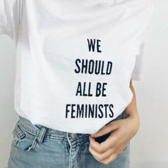 Дамска тениска We should all be feminsts