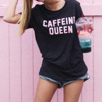 Дамска тениска Caffeine queen