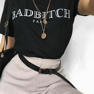 Дамска тениска Bad bitch