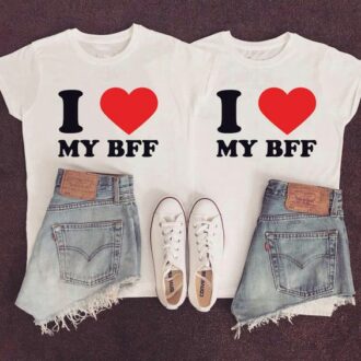BFF тениски - I ❤️ My BFF