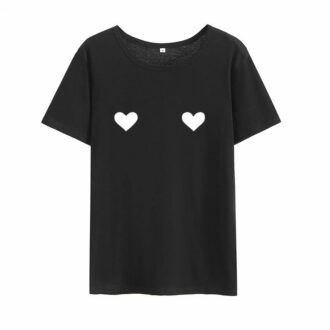 Дамска тениска Double heart