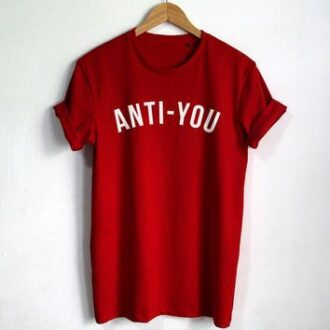Дамска Тениска Anti You Red