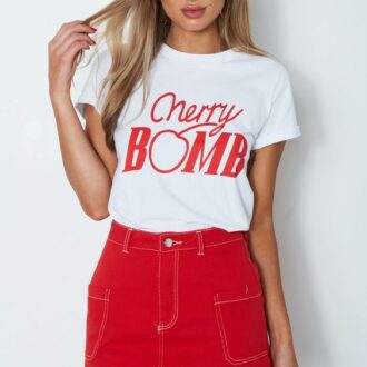 Дамска тениска Cherry Bomb