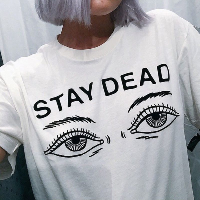 Дамска тениска Stay dead