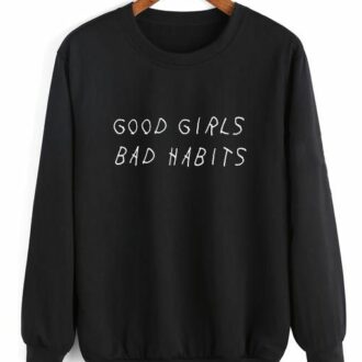 Дамска блуза Good girls bad habits