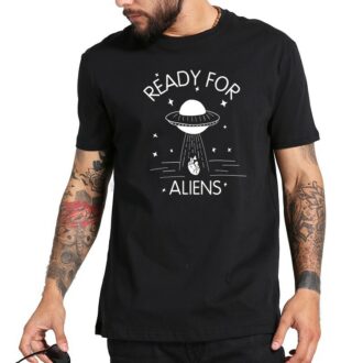 Мъжка Тениска Ready for aliens