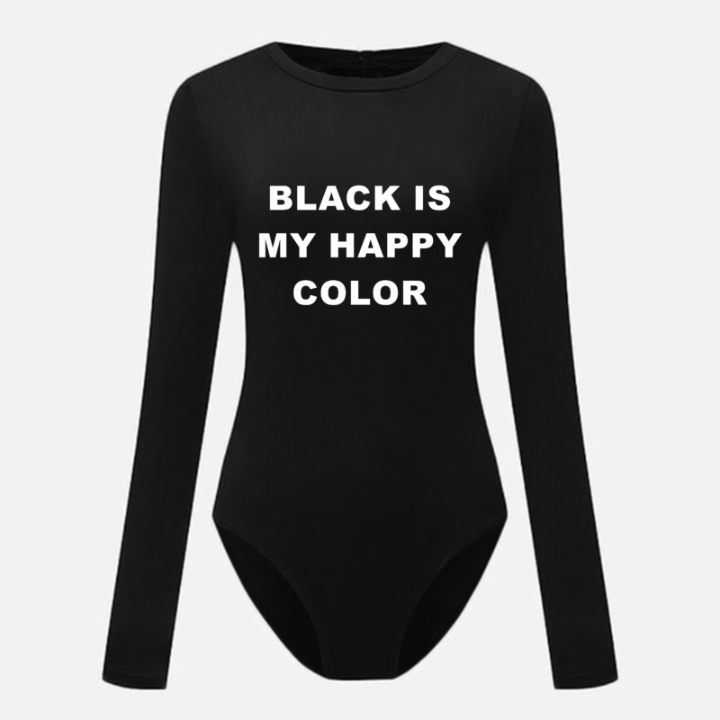Дамско Боди Black Is My Happy Color