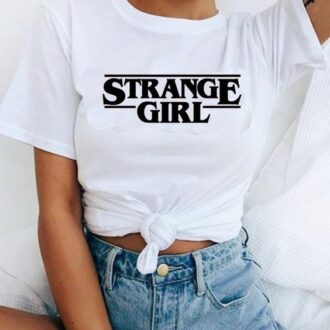 Дамска Тениска Strange Girl
