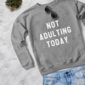 Дамска Блуза Not adulting today