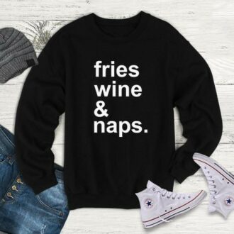 Дамска блуза Fries wine naps