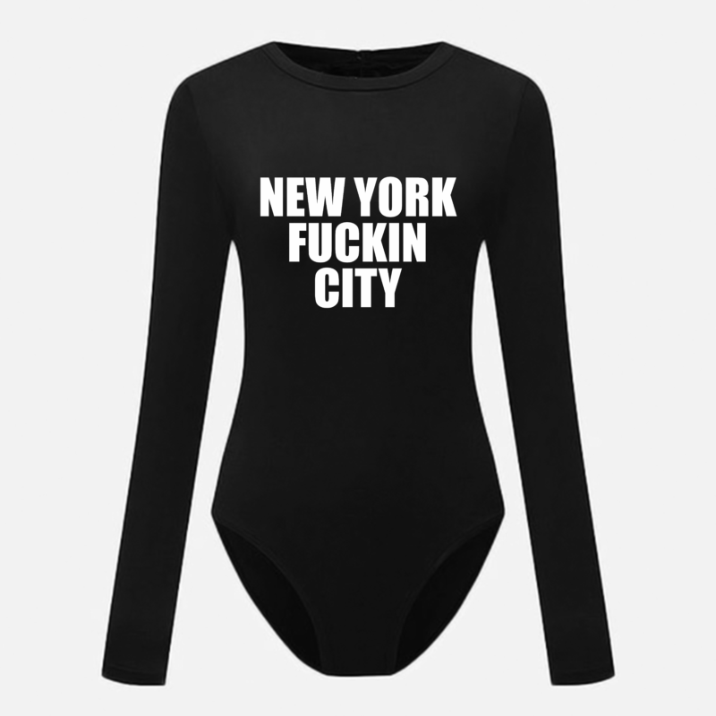 Дамско Боди NYC Fuckin' City