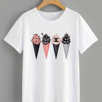 Дамска Тениска Ice Cream DTG