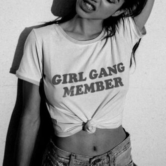 Дамска Тениска Girl gang member