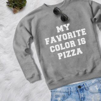 Дамска Блуза My favorite color is pizza