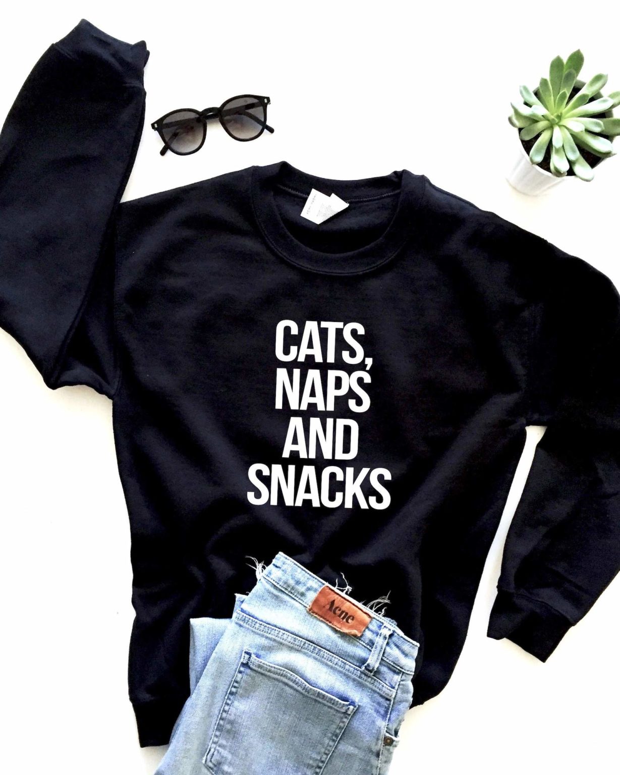 Дамска Блуза Cats,naps and snacks