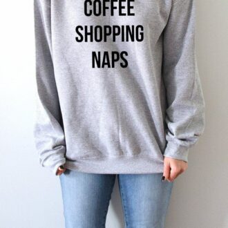 Дамска Блуза Coffee shopping naps*grey