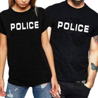 Тениски за двойки Police*black