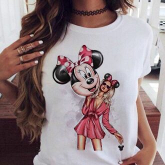Дамска тениска Minnie mouse girl
