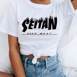 Дамска Тениска Seitan*white
