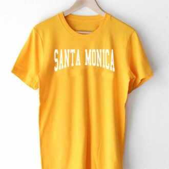 Дамска Тениска Santa Monica*yellow