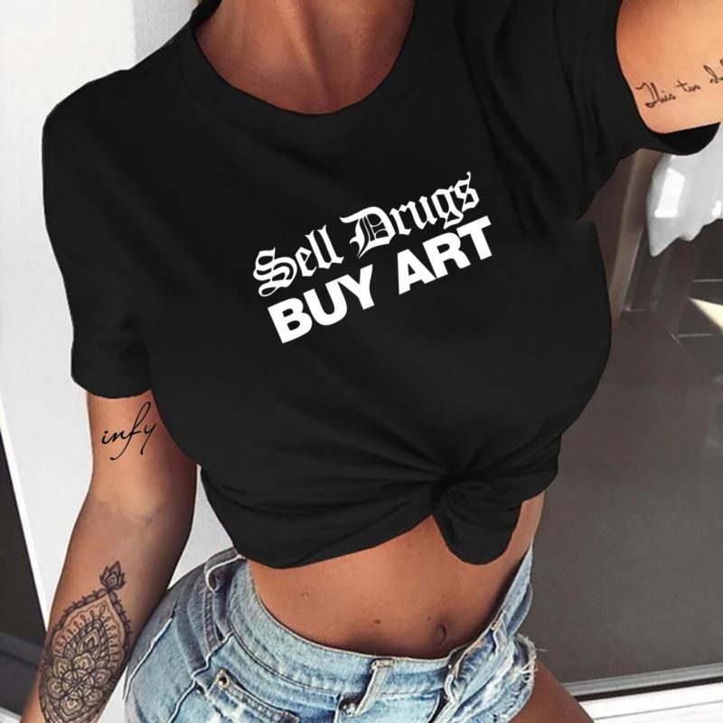 Дамска Тениска Sell Drugs