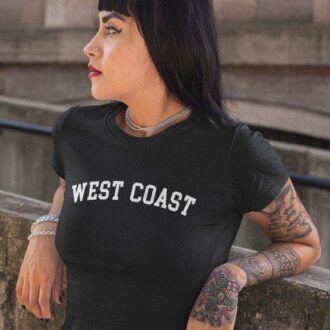 Дамска Тениска West coast*black