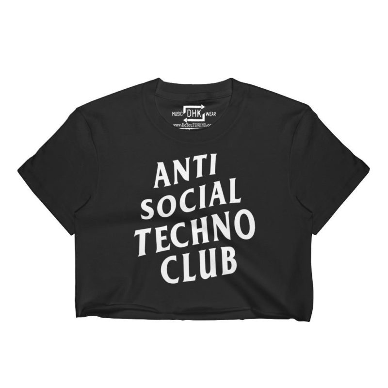 Кроп Топ Anti Social Techno Club