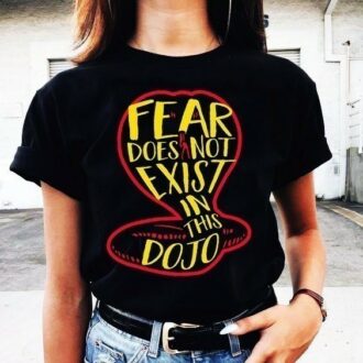 Дамска Тениска FEAR*black