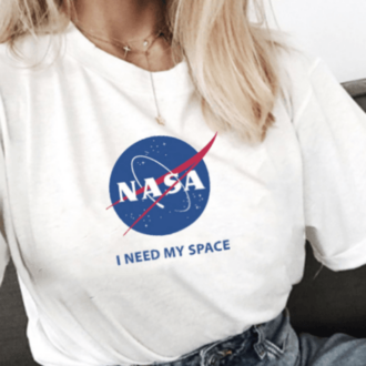 Дамска тениска I need my space DTG