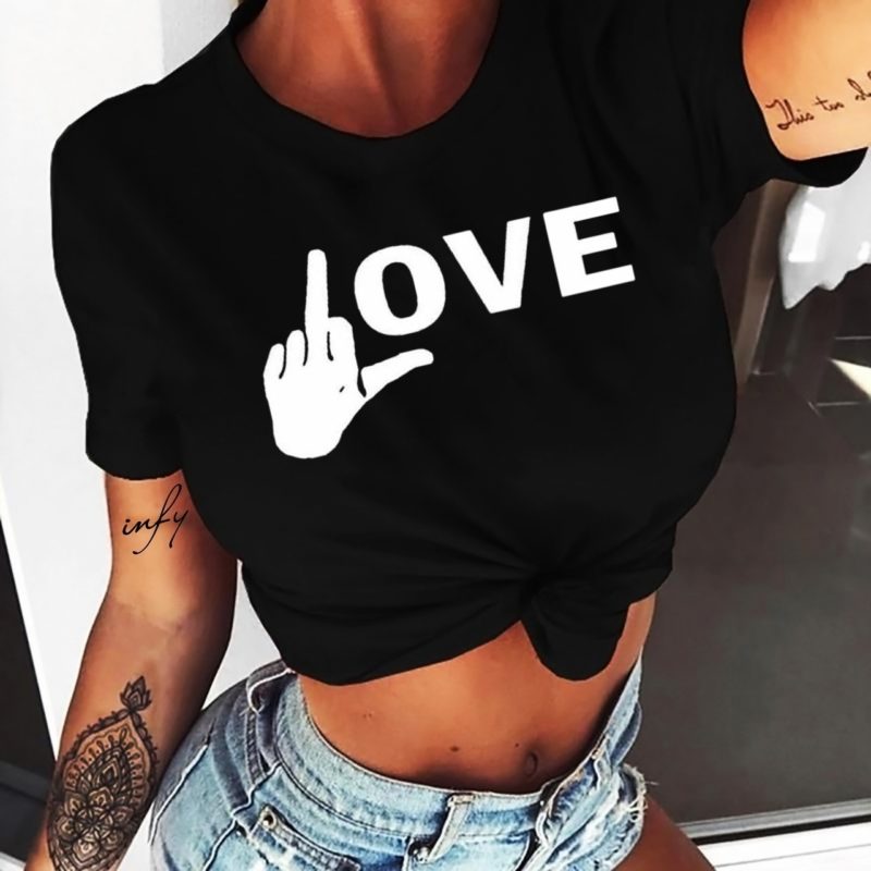 Дамска Тениска LOVE*middle