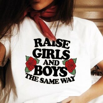 Дамска Тениска Raise Roses DTG