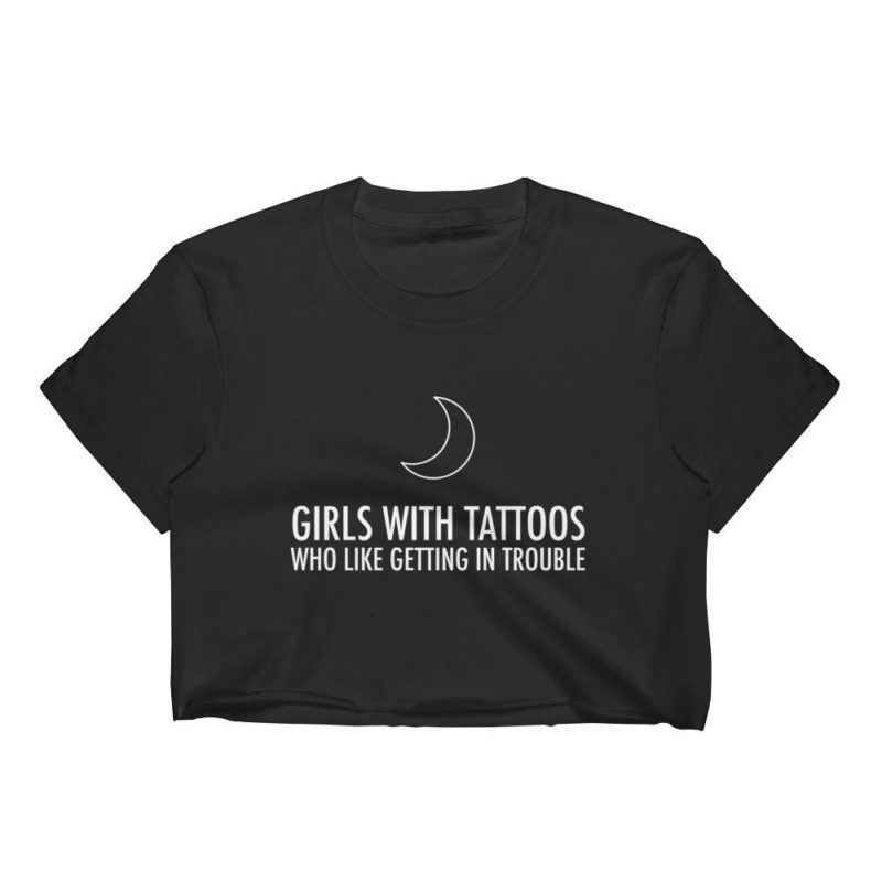 Кроп Топ Girls with tattoos