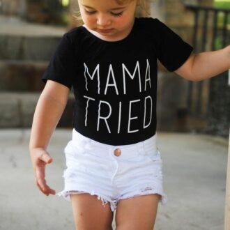 Детска Тениска Mama Tried