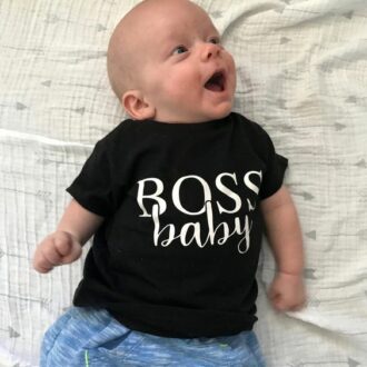 Детска Тениска Boss Baby*black
