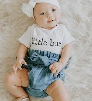 Детска Тениска Little bae