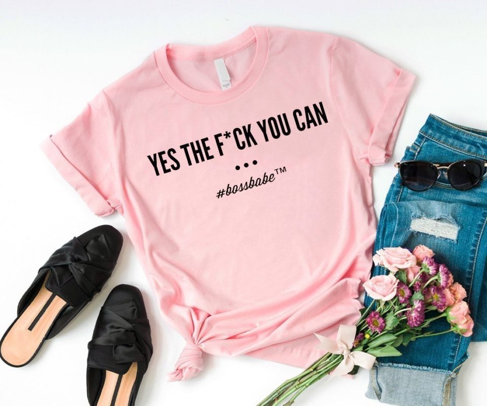 Дамска Тениска Yes the f*ck*pink