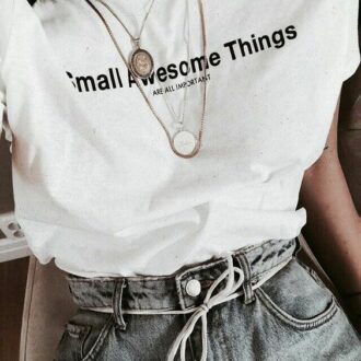 Дамска Тениска Small awesome things