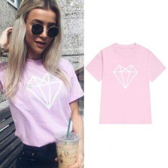 Дамска Тениска Diamond*pink