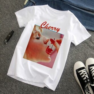Дамска Тениска Cherry Eater DTG