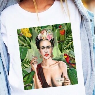 Дамска Тениска Frida Kahlo Naked DTG
