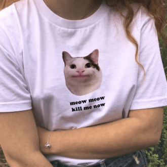 Дамска Тениска Meow Meow DTG