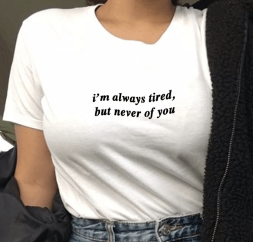 Дамска Тениска I'm always tired