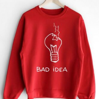 Дамска Блуза Bad Idea*red